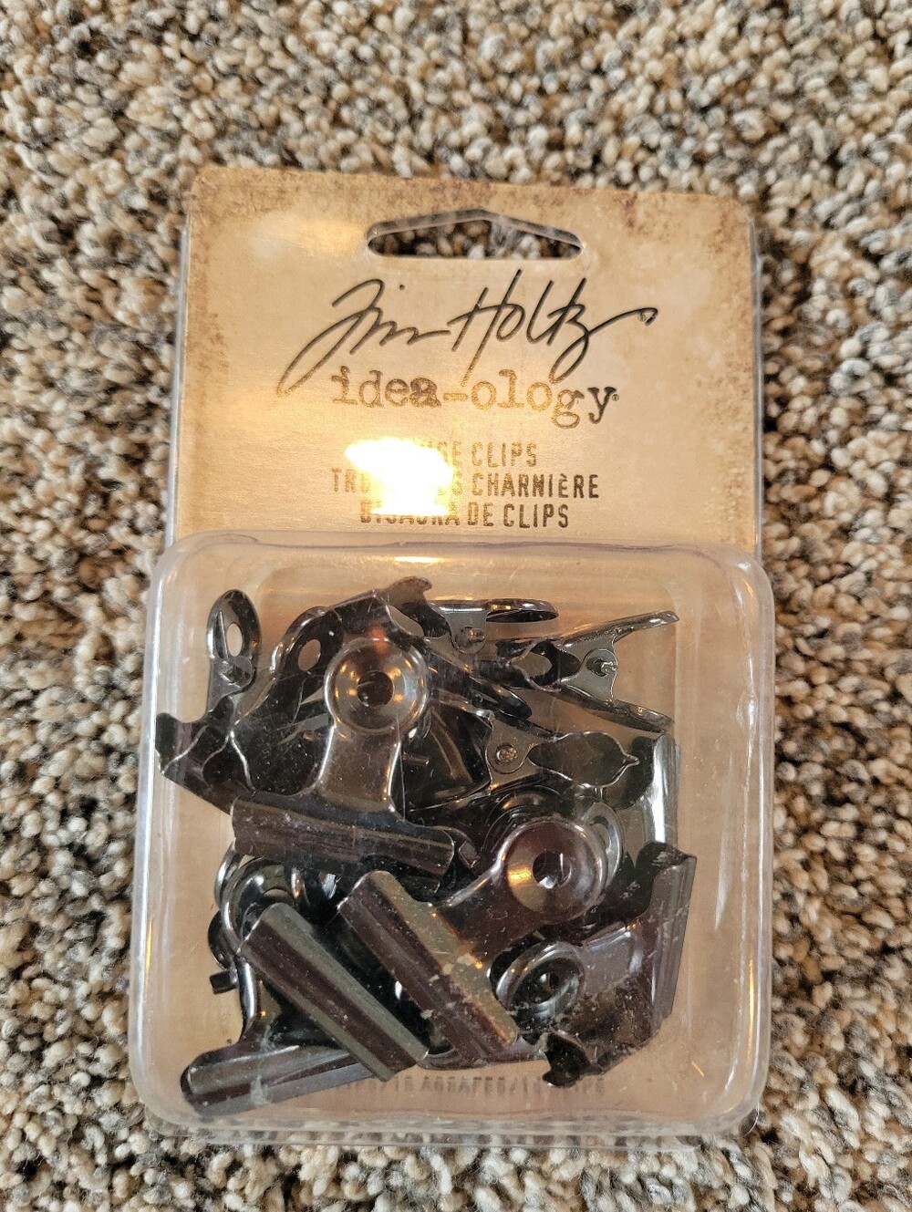 Idea-ology Metal Clips for Mixed Media Crafts